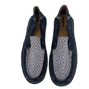 RANK 45 Women’s Size 11 Marini Southwestern Print Slip-On Casual Shoes Moc Toe